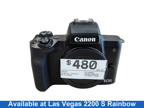 Canon Ds126843 Black Digital Camera