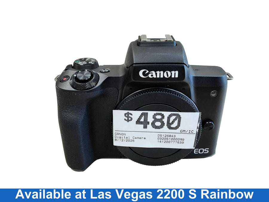 Canon Ds126843 Black Digital Camera