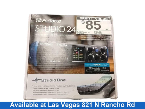 Presonus Studio 24c Blue Classic Audio Interface