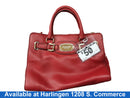 Michael Kors Hamilton Tote Red Purse / Handbag