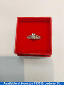 Women's Ring - White Gold 14k (.585) 5 grams Size 8.5