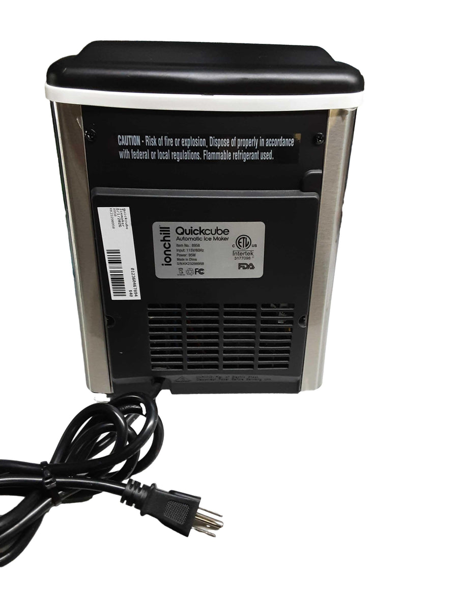 Quickcube 8958 Silver Ice Maker