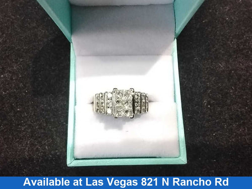Women's Ring - White Gold 14k (.585) 9.4 grams Size 20