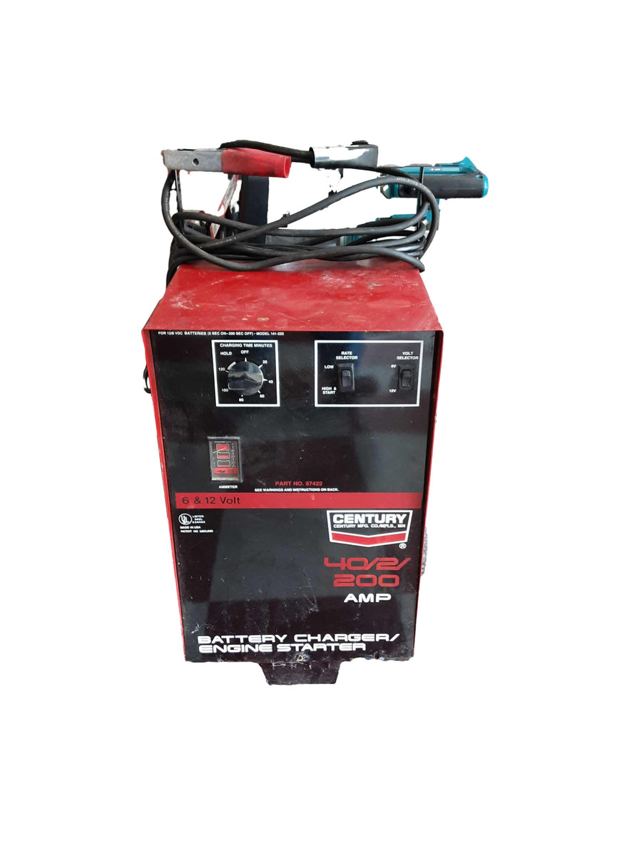 Century 87422 Black Battery Charger