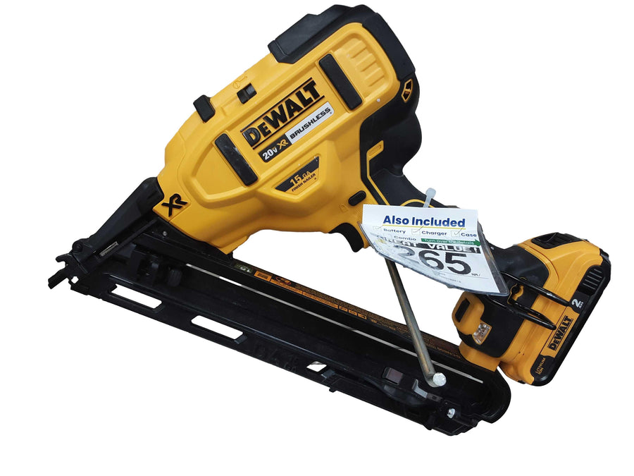 Dewalt Dcn650 Yellow Cordless Framing Nailer