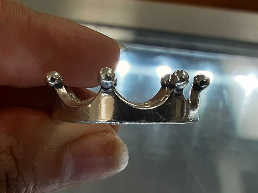 Women's Ring - Silver 5.8 grams Size 12