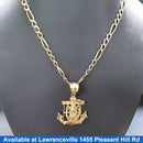 Figaro Chain - Yellow Gold 14k (.585) 13.9 grams 22 inch