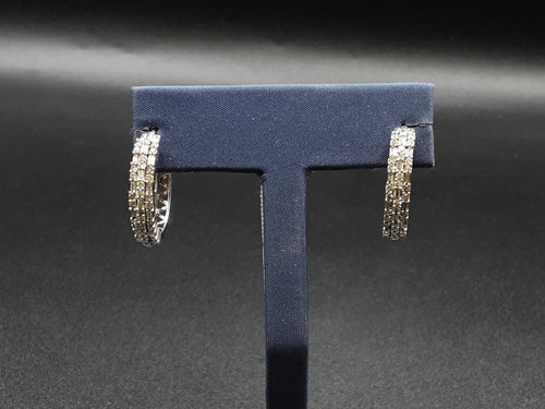 Earrings - White Gold 10k (.417) 5.8 grams