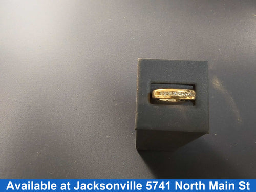 Ring - Wedding Band - Yellow Gold 14k (.585) 5.7 grams Size 10