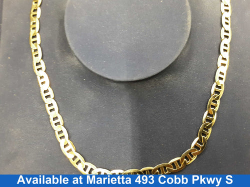 Gucci Chain - Yellow Gold 10k (.417) 24 grams 24 inch