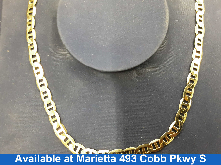 Gucci Chain - Yellow Gold 10k (.417) 24 grams 24 inch