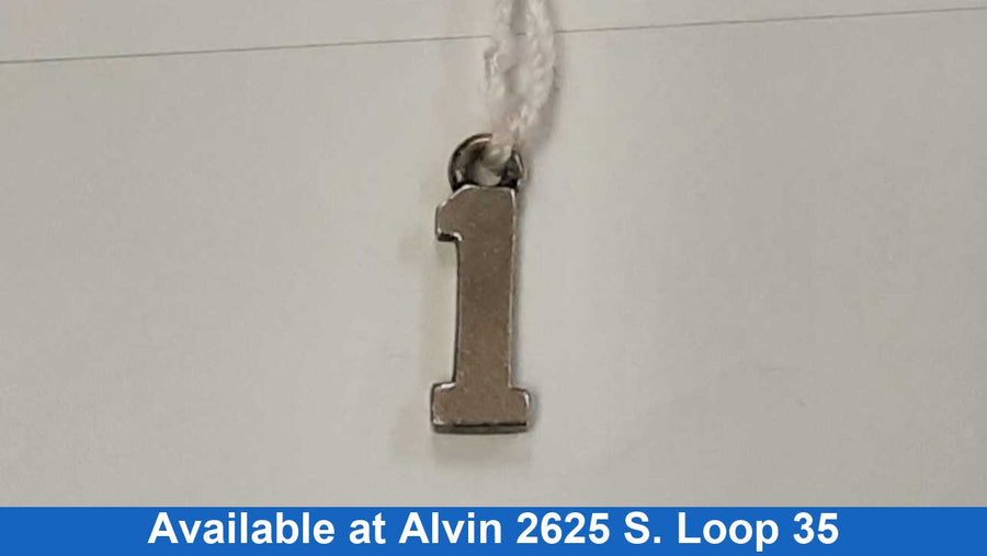 Pendant - James Avery 1 League Number Charm
