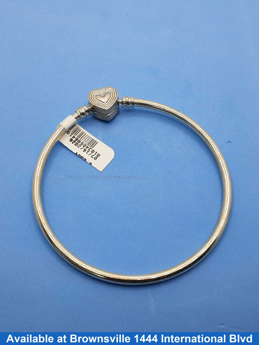 Bangle Bracelet - Silver 9.6 grams 8 inch
