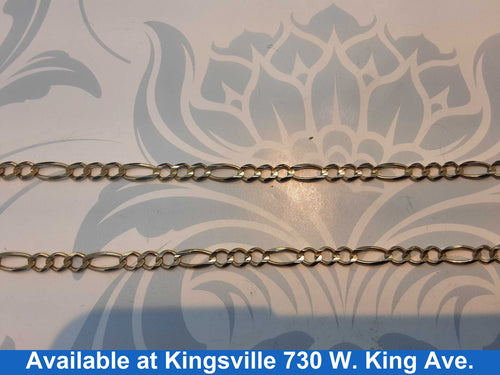 Figaro Chain - Yellow Gold 10k (.417) 15.5 grams 20 inch