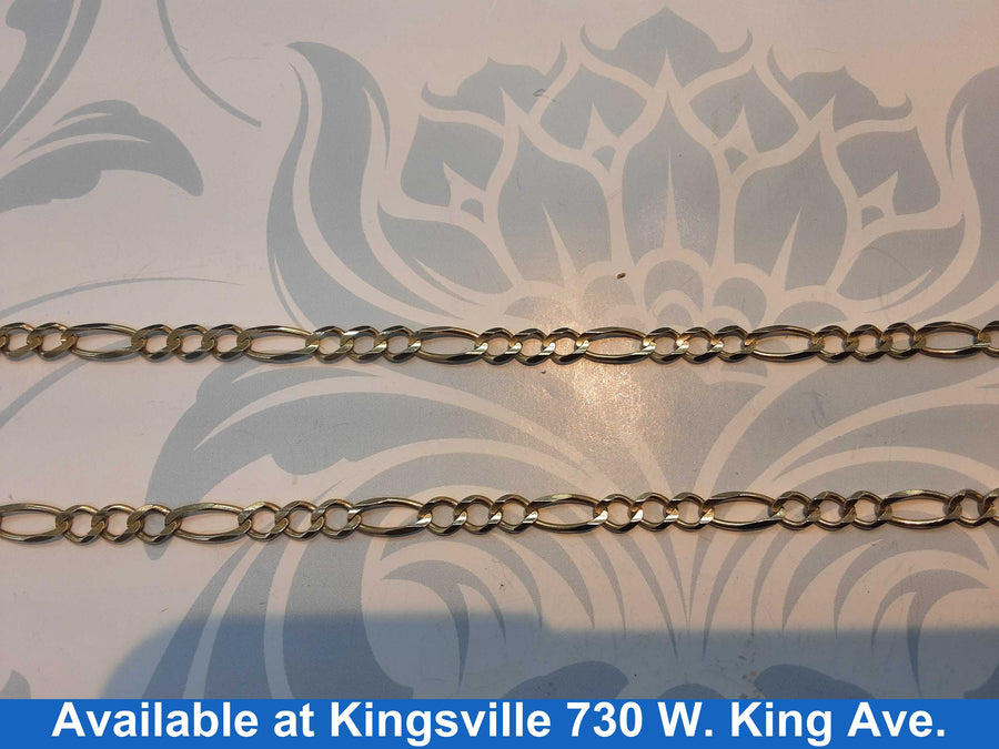 Figaro Chain - Yellow Gold 10k (.417) 15.5 grams 20 inch