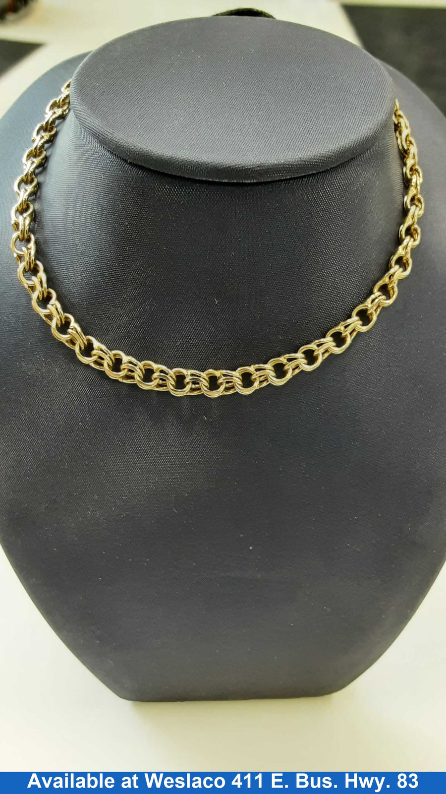 Chain - Yellow Gold 10k (.417) 24 grams 18 inch