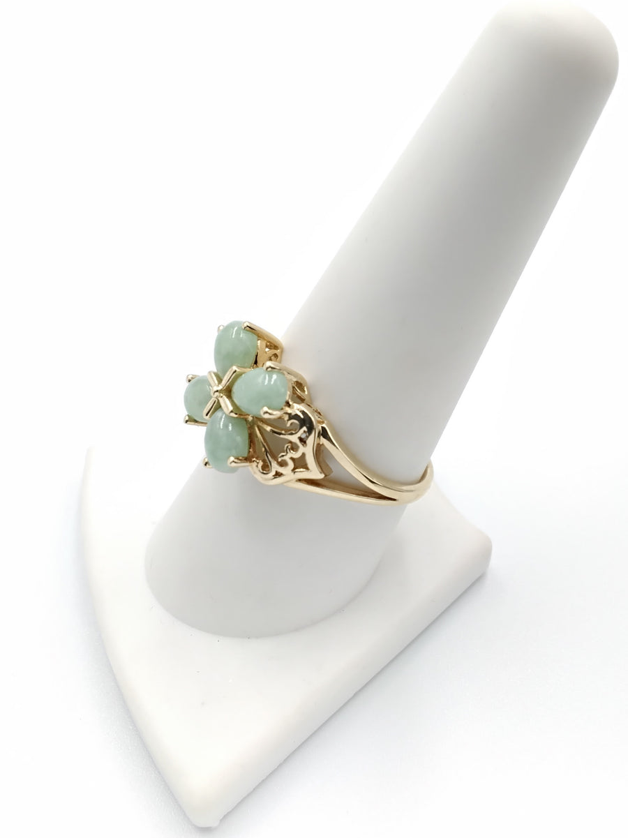Women's Ring - Yellow Gold 14k (.585) 3.8 grams Size 9