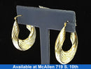 Shrimp Earrings - Yellow Gold 14k (.585) 2.7 grams