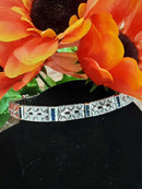 Tennis Bracelet - White Gold 18k (.750) 31.7 grams 7 inch