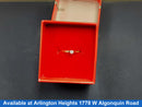 Women's Ring - Solitaire - Yellow Gold 14k (.585) 1.6 grams Size 20