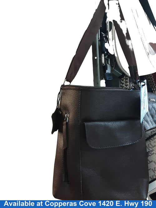 Genuine Leather Brown Purse / Handbag