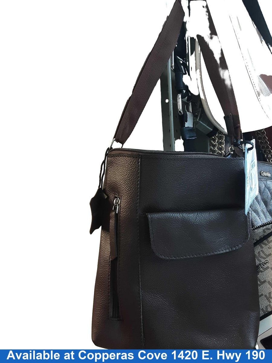 Genuine Leather Brown Purse / Handbag