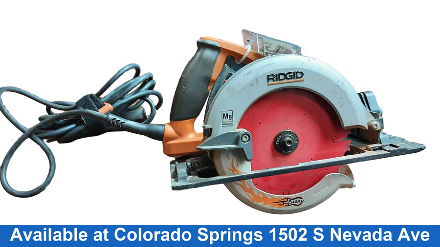 Ridgid R3203 Orange Corded Circular Saw