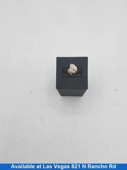 Women's Ring - Yellow Gold 10k (.417) 2.2 grams Size 20