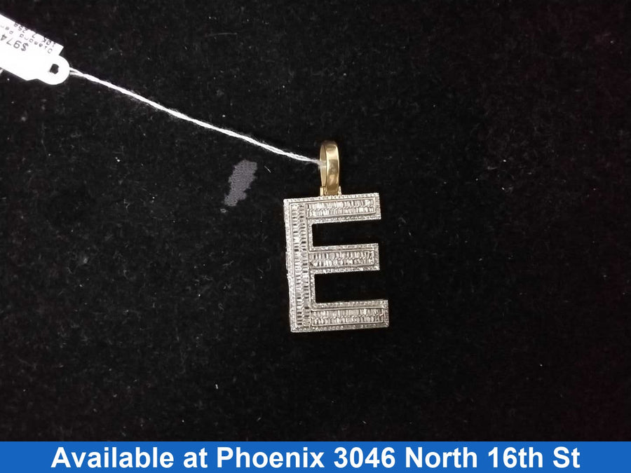 Diamond Pendant - Yellow Gold 10k (.417) 7.25 grams