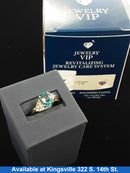 Women's Ring - Yellow Gold 14k (.585) 3.8 grams Size 20