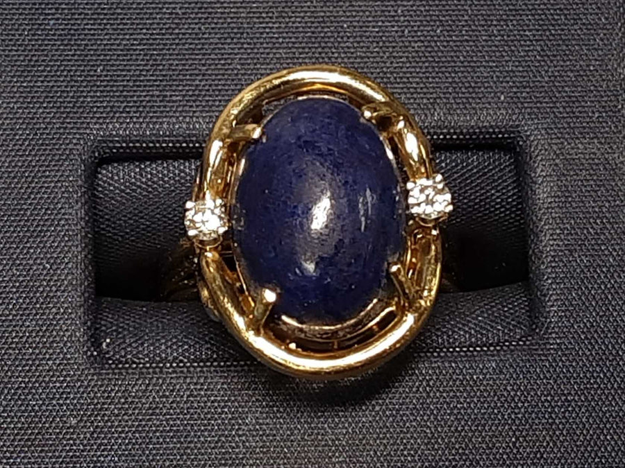 Women's Ring - Yellow Gold 14k (.585) 6.9 grams Size 6.5