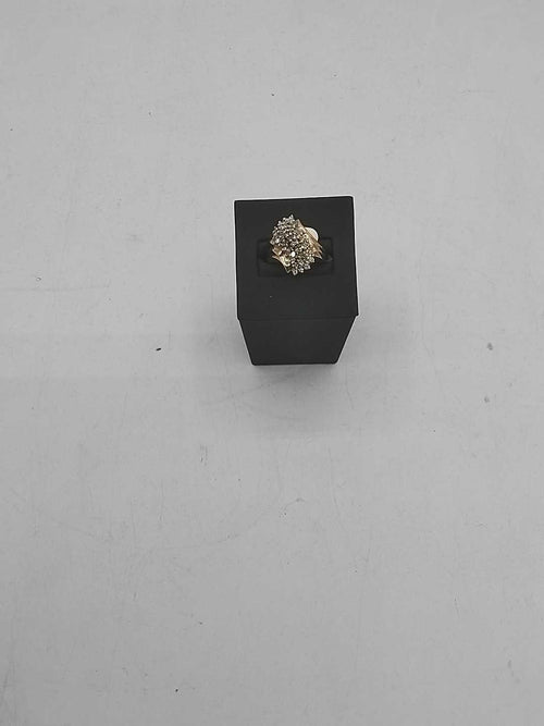 Women's Ring - Yellow Gold 10k (.417) 7.2 grams Size 20