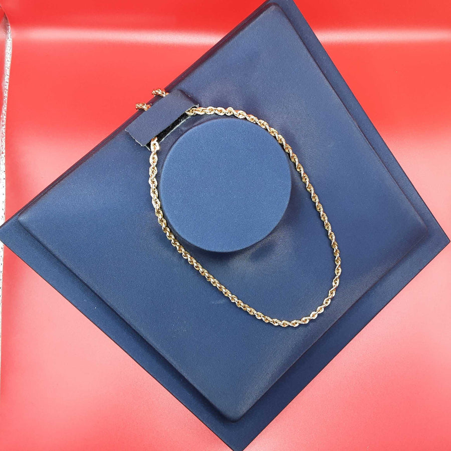 Rope Chain - Yellow Gold 10k (.417) 5.7 grams 24 inch