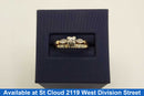 Ring - Engagement Set - Yellow Gold 14k (.585) 3.09 grams Size 7