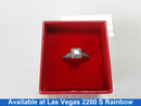 Ring - Engagement Set - White Gold 10k (.417) 3.5 grams Size 20