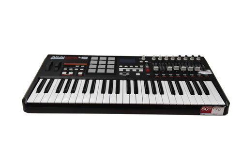 Akai Mpk49 Black Midi Keyboard Controller