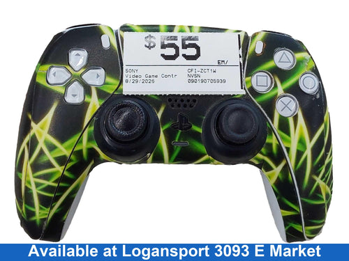 Sony Cfi-zct1w Green Gaming Controller