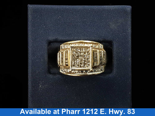 Women's Ring - Yellow Gold 10k (.417) 7.2 grams Size 20