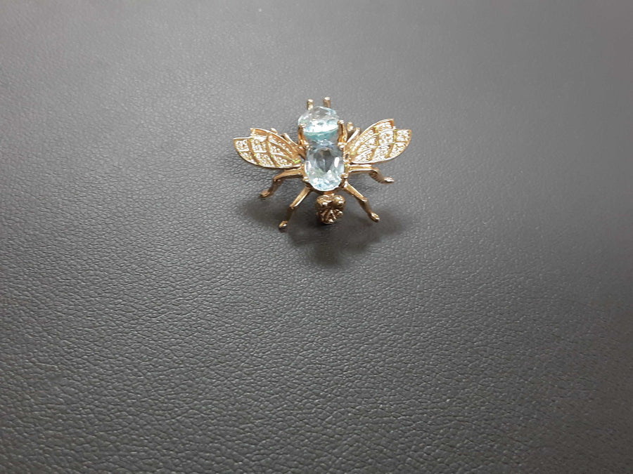 Broach - Yellow Gold 14k (.585) 3.6 grams