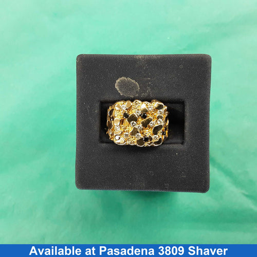 Men's Ring - Yellow Gold 10k (.417) 6.9 grams Size 7.5