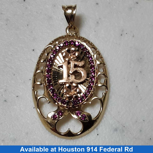 Pendant - Yellow Gold 14k (.585) 2.8 grams