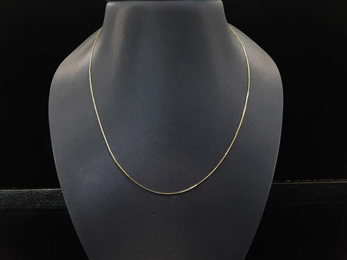 Rope Chain - Yellow Gold 18k (.750) 2.1 grams 16 inch