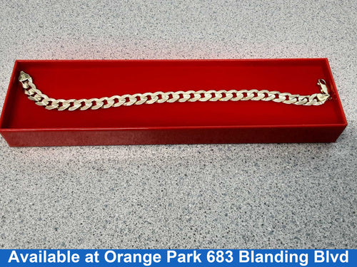 Cuban Link Bracelet - Yellow Gold 10k (.417) 19.2 grams 9 inch