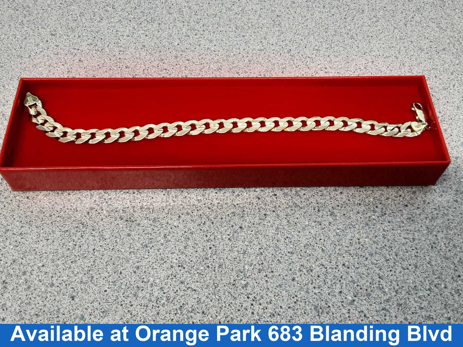 Cuban Link Bracelet - Yellow Gold 10k (.417) 19.2 grams 9 inch