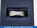 Ring - Wedding Band - White Gold 10k (.417) 3.3 grams Size 7