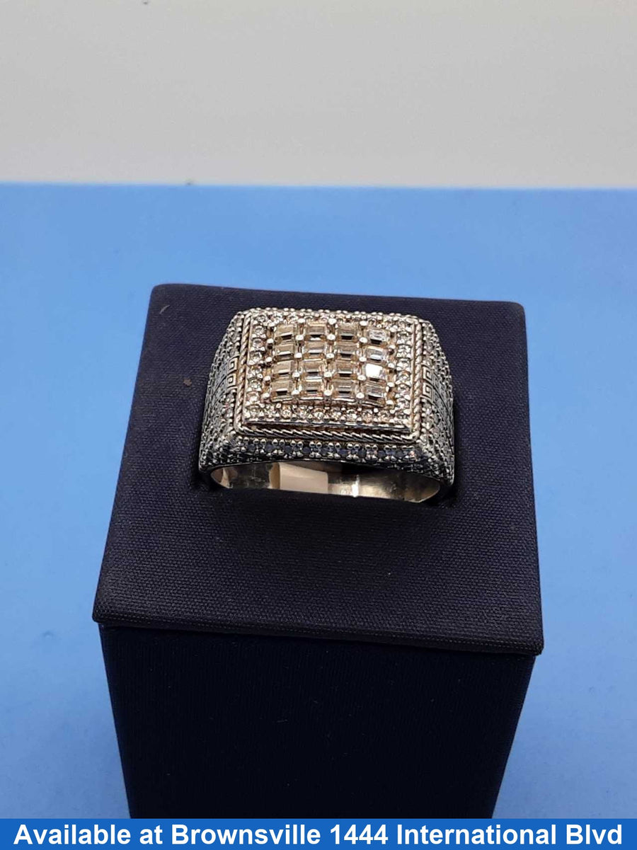 Men's Ring - Silver 10.4 grams Size 12