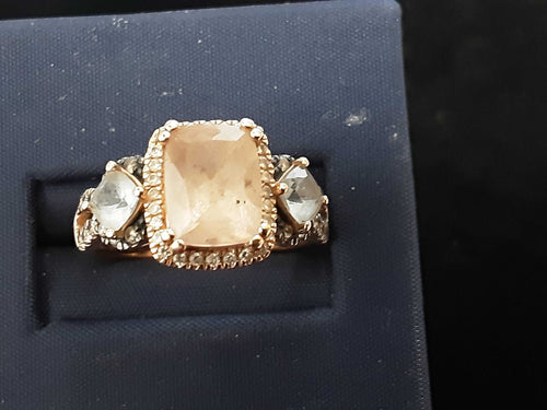 Women's Ring - Solitaire - Rose Gold 14k (.585) 4.4 grams Size 8