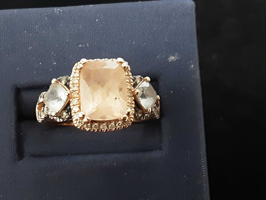Women's Ring - Solitaire - Rose Gold 14k (.585) 4.4 grams Size 8