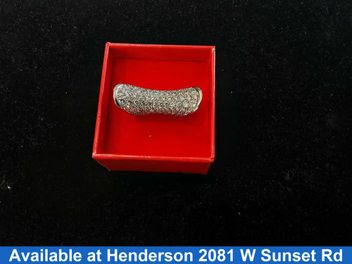 Women's Ring - White Gold 18k (.750) 10.6 grams Size 9