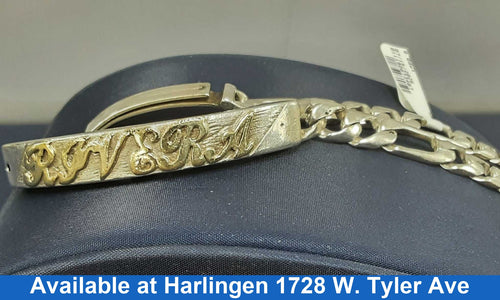 ID Bracelet - Silver 35 grams 8 inch